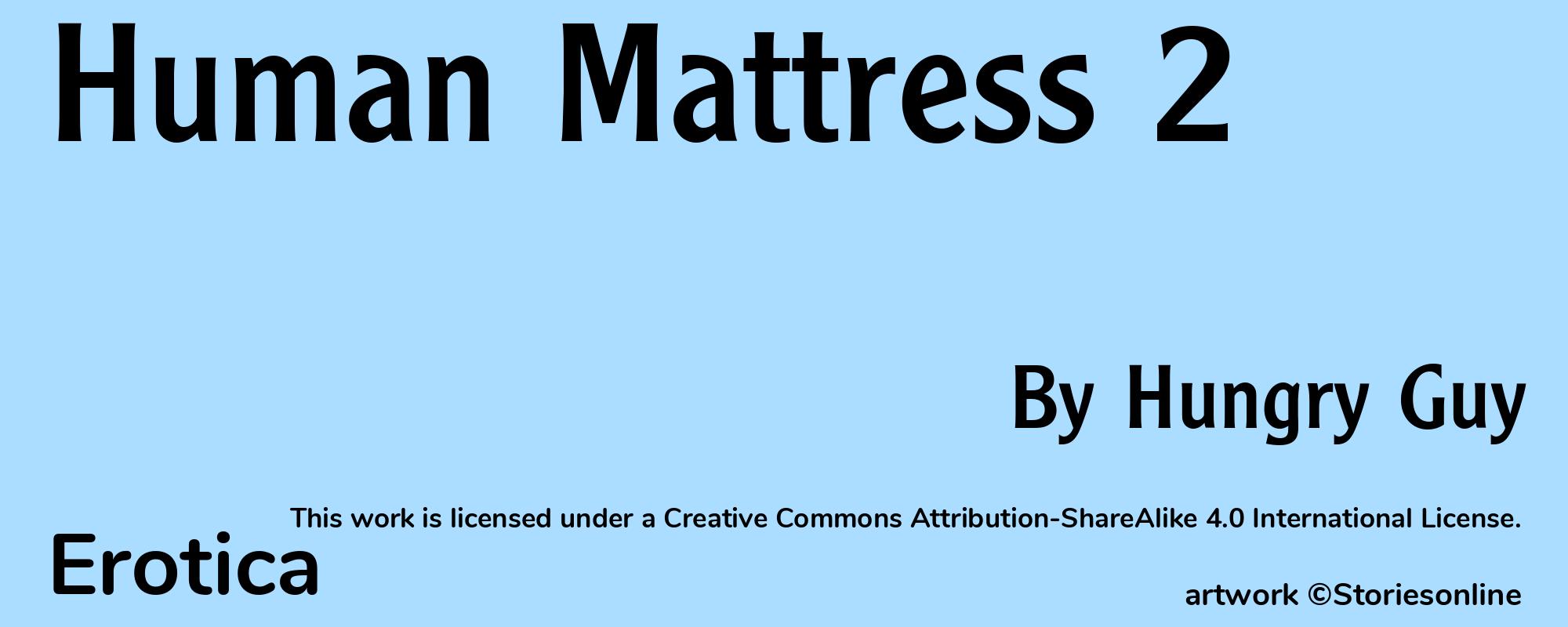 Human Mattress 2 - Cover