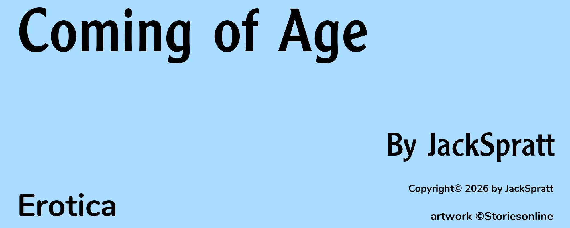 Coming of Age - Cover