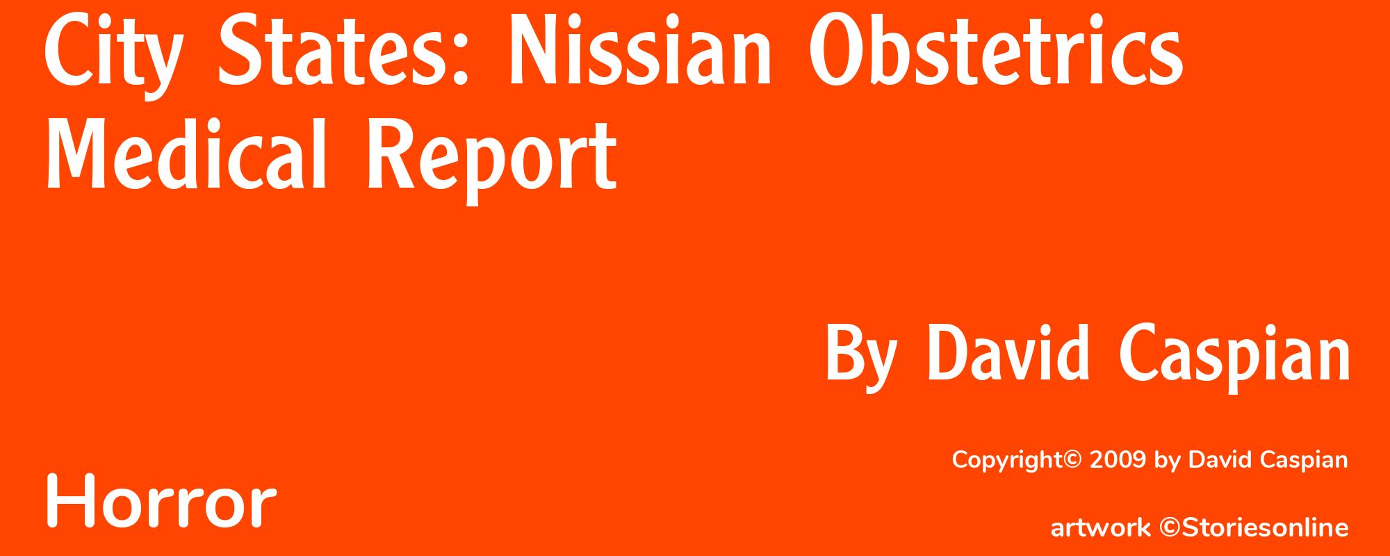 City States: Nissian Obstetrics Medical Report - Cover