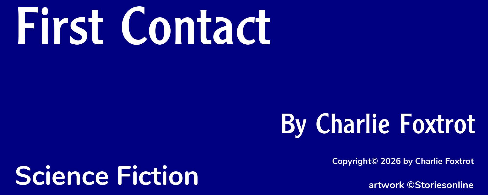 First Contact - Cover