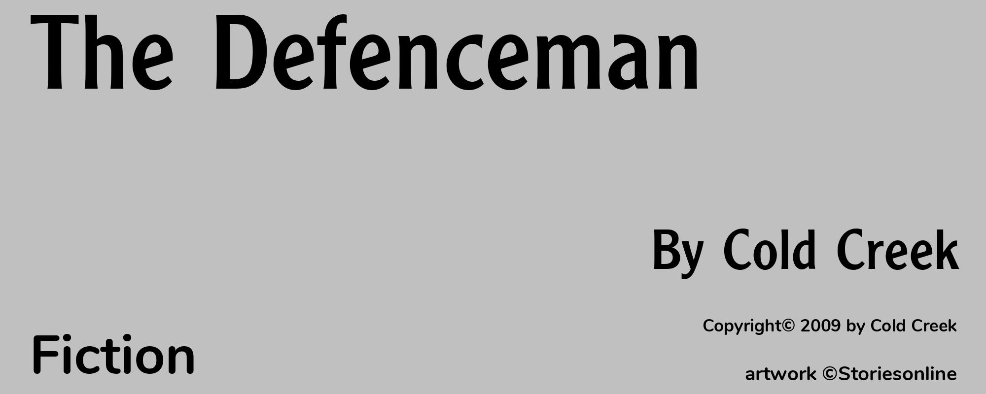 The Defenceman - Cover