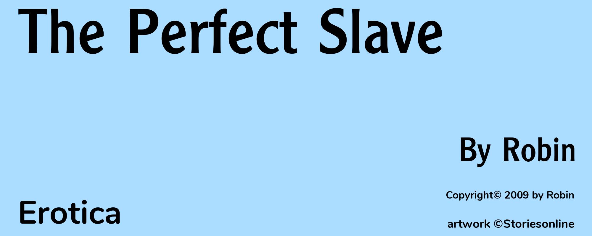 The Perfect Slave - Cover