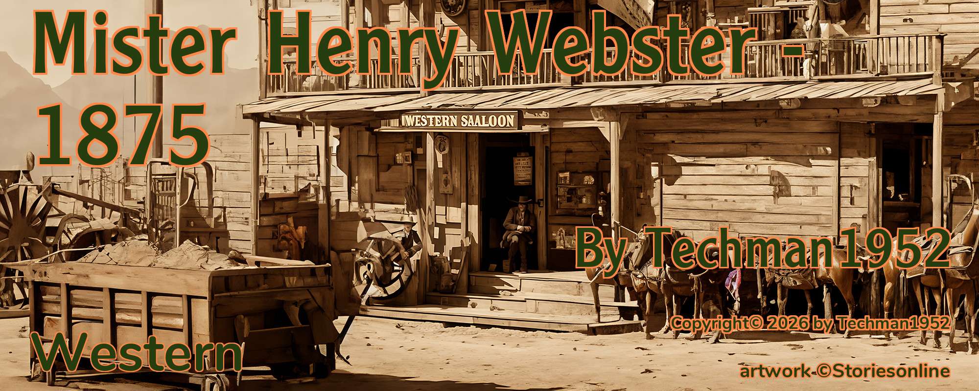 Mister Henry Webster - 1875 - Cover