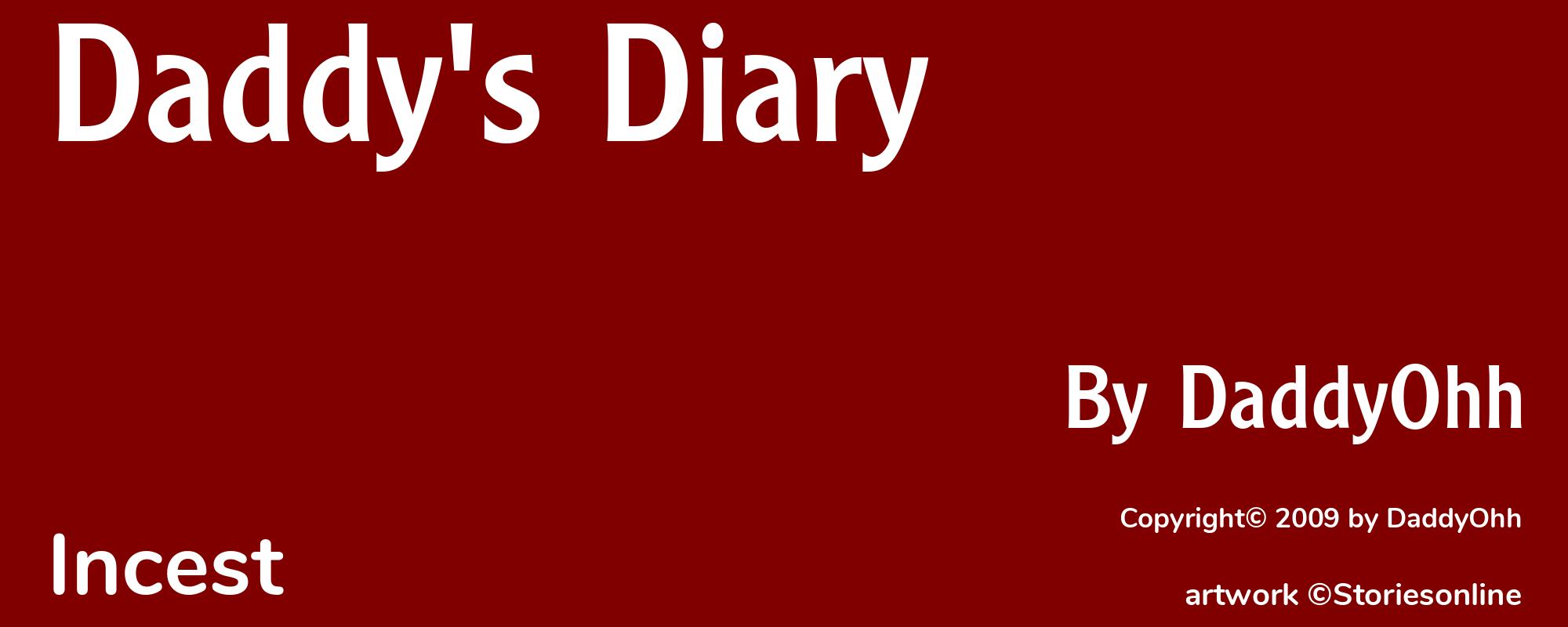 Daddy's Diary - Cover
