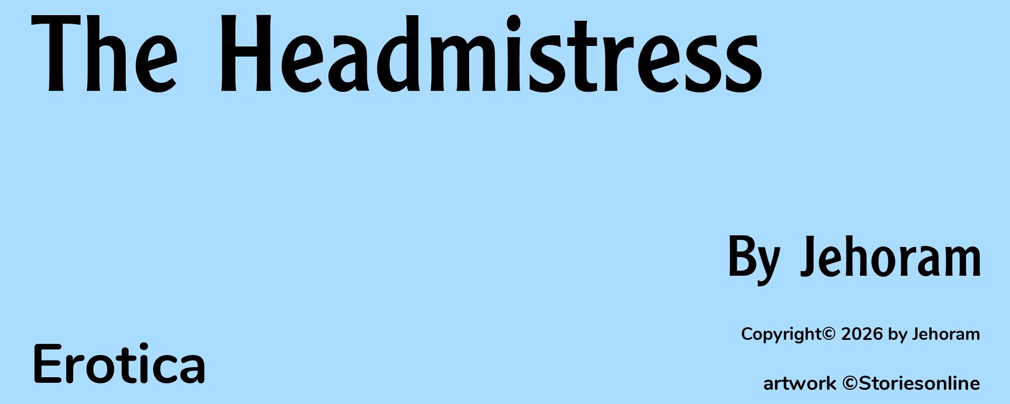 The Headmistress - Cover
