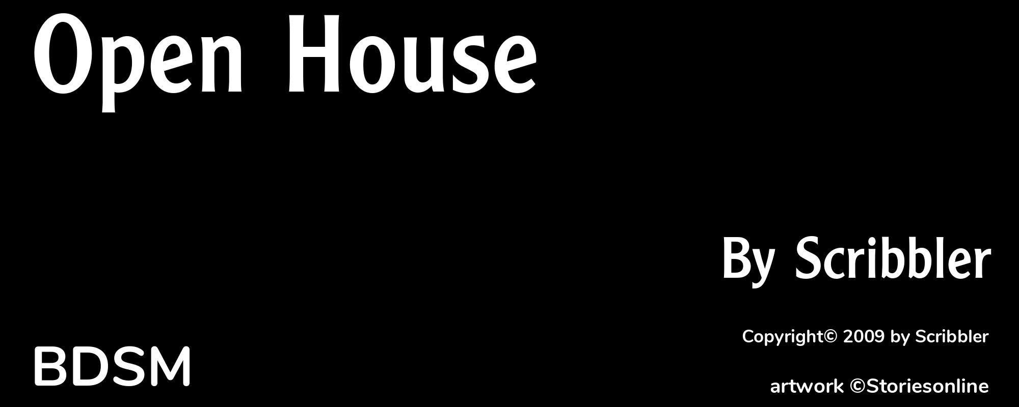 Open House - Cover