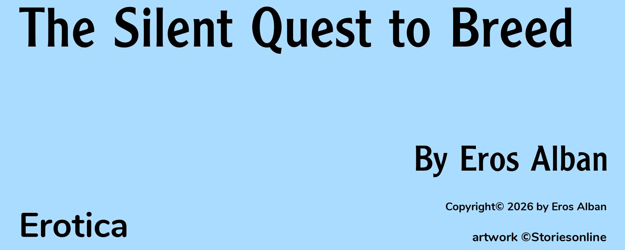 The Silent Quest to Breed - Cover