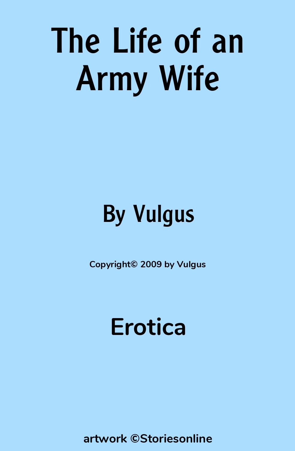 The Life of an Army Wife - Erotica Sex Story