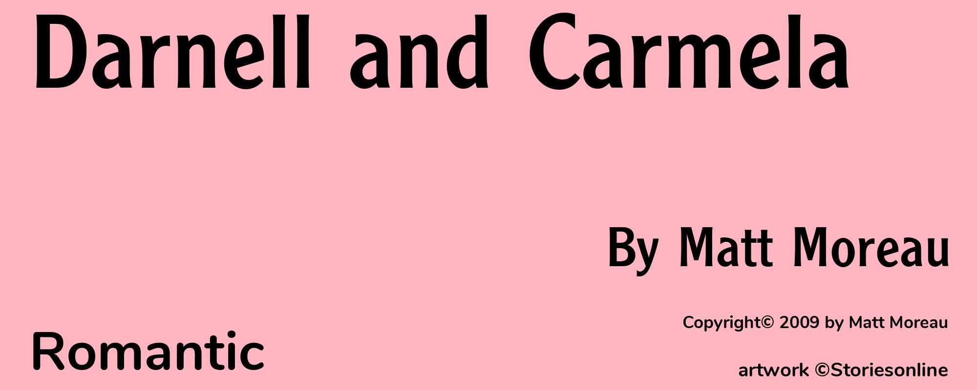 Darnell and Carmela - Cover