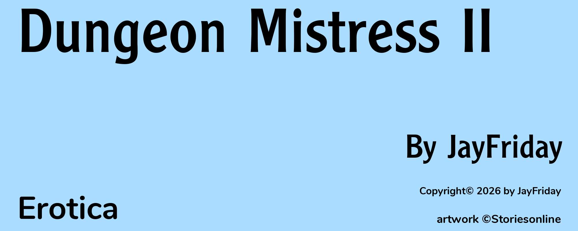 Dungeon Mistress II - Cover