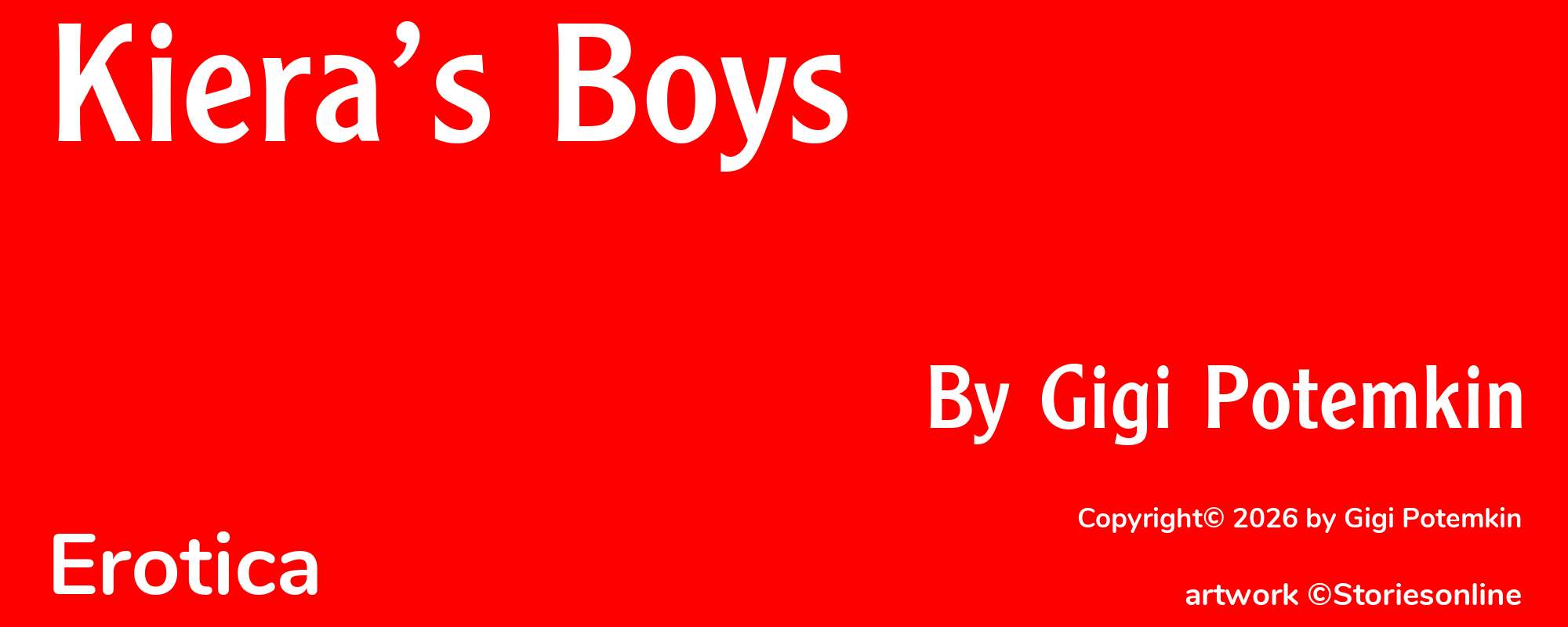 Kiera’s Boys - Cover