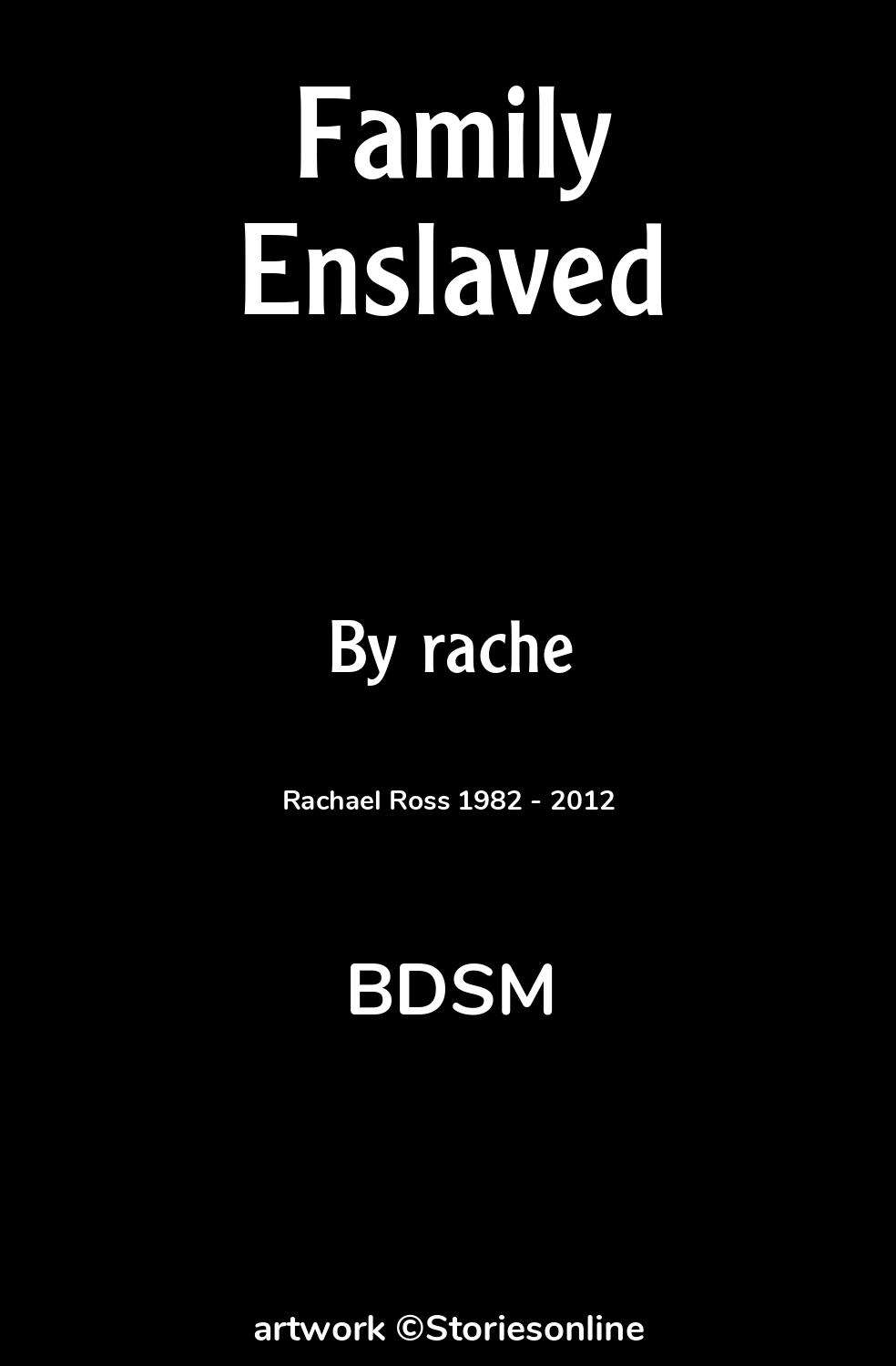 BDSM Sex Story: Family Enslaved: Chapter 4: Slave-Parents by rache