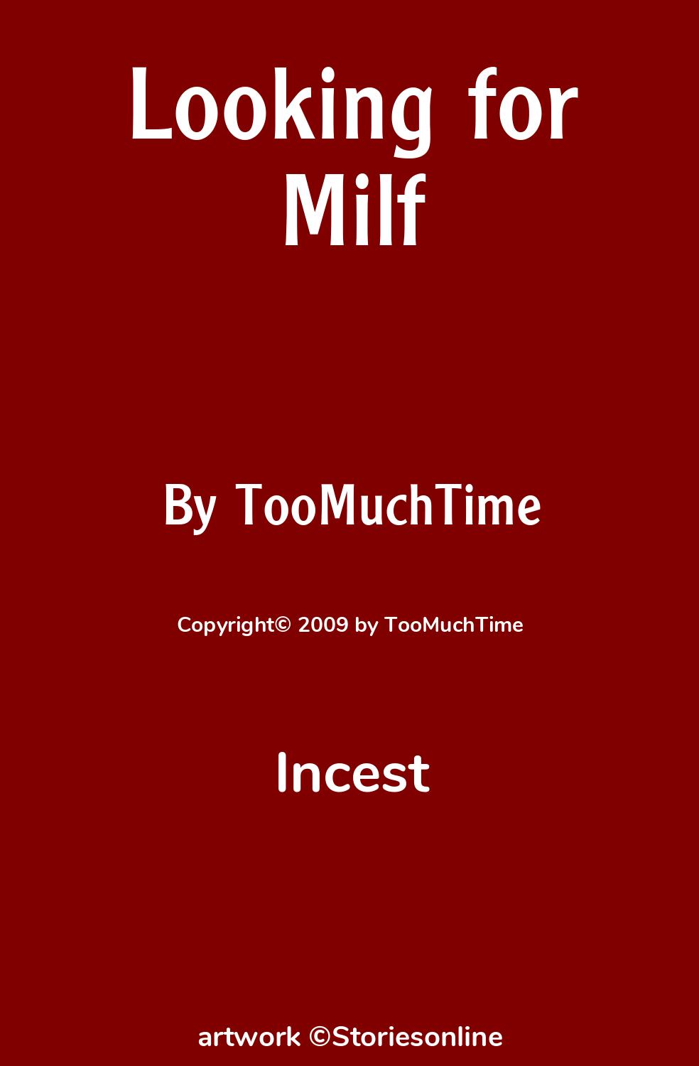 Looking for Milf - Incest Sex Story