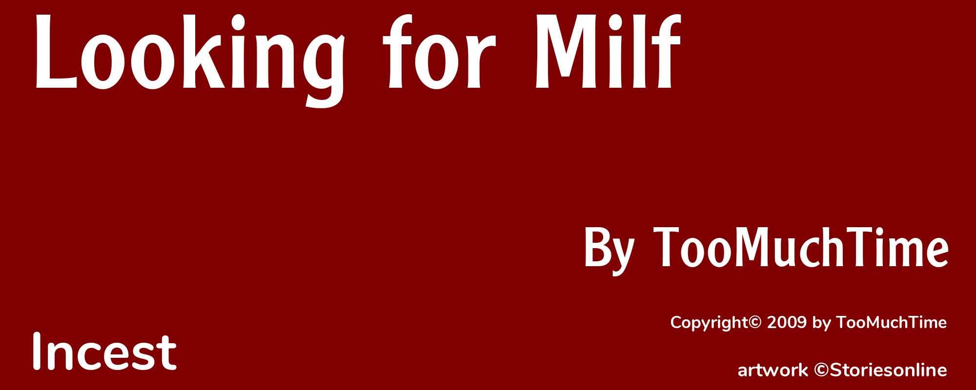 Looking for Milf - Cover