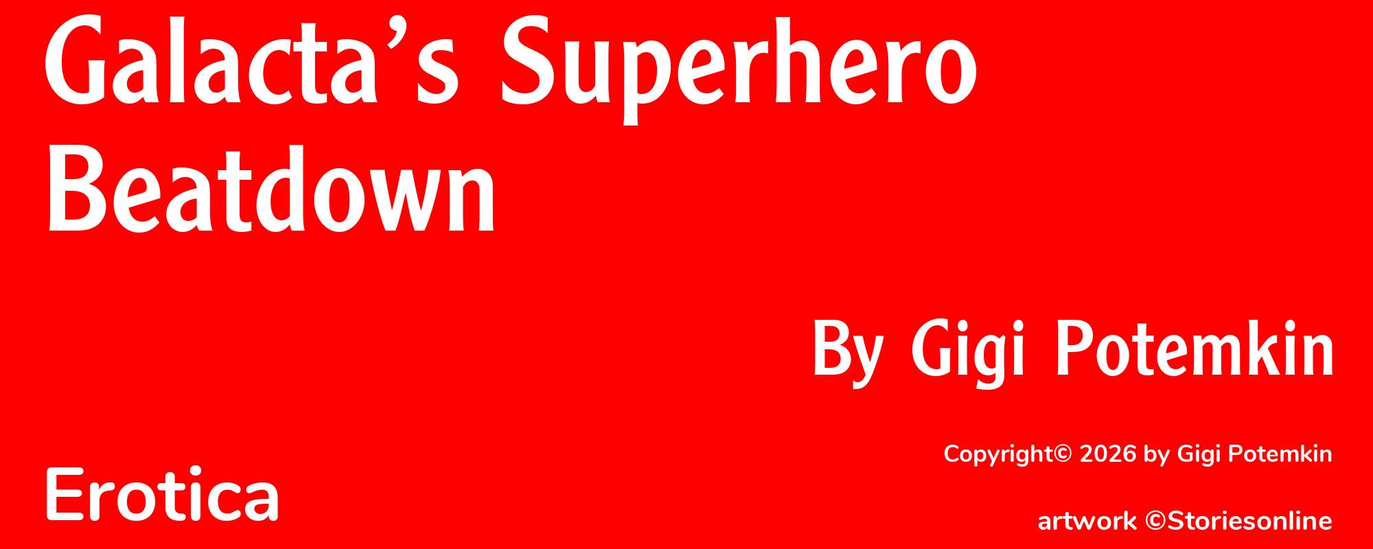 Galacta’s Superhero Beatdown - Cover