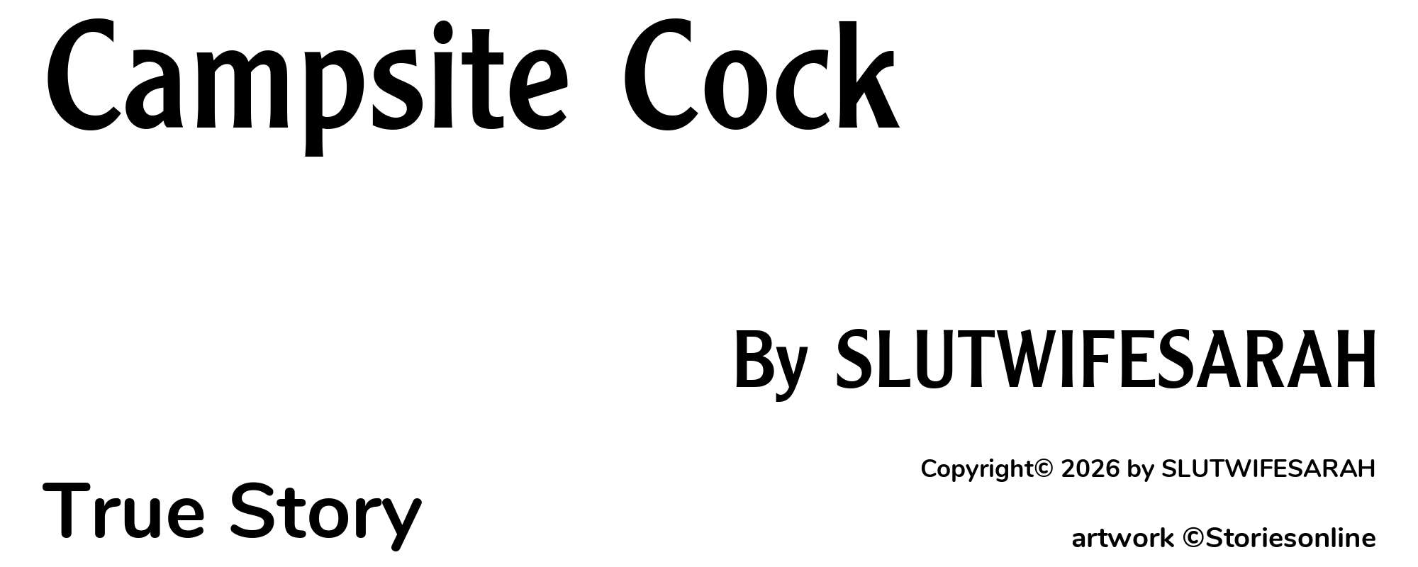 Campsite Cock - Cover
