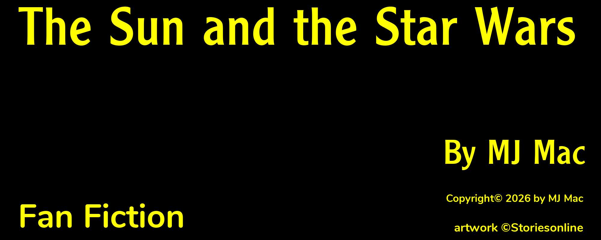 The Sun and the Star Wars - Cover