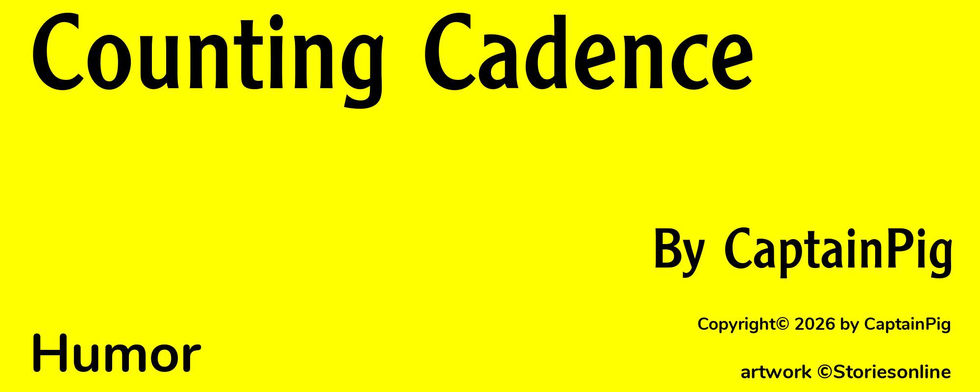 Counting Cadence - Cover