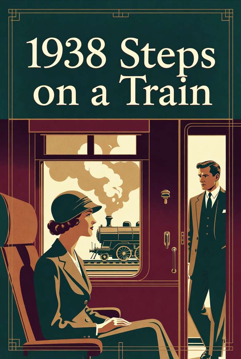 1938 Steps on a Train - Cover