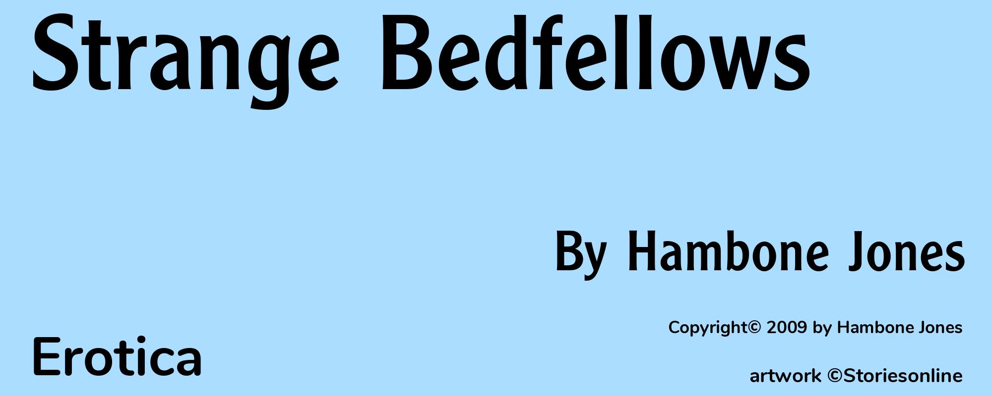 Strange Bedfellows - Cover