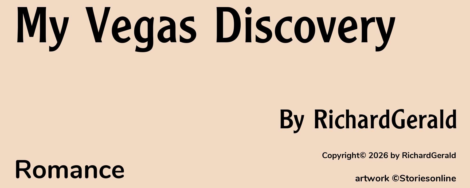 My Vegas Discovery - Cover