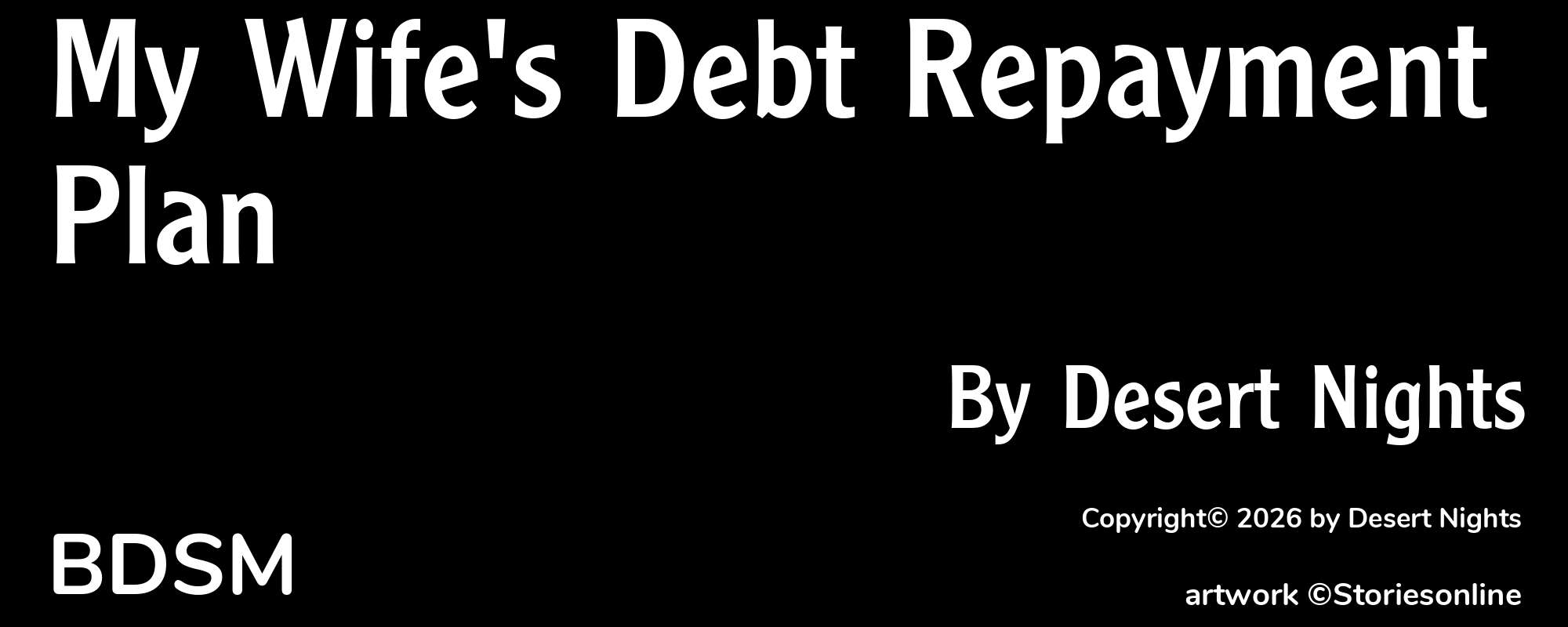My Wife's Debt Repayment Plan - Cover