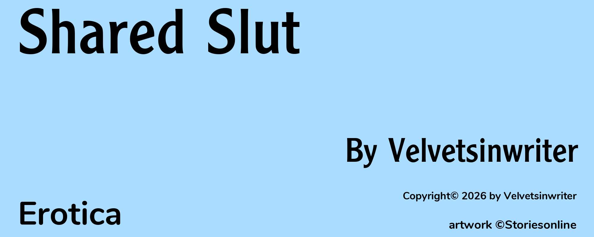 Shared Slut - Cover