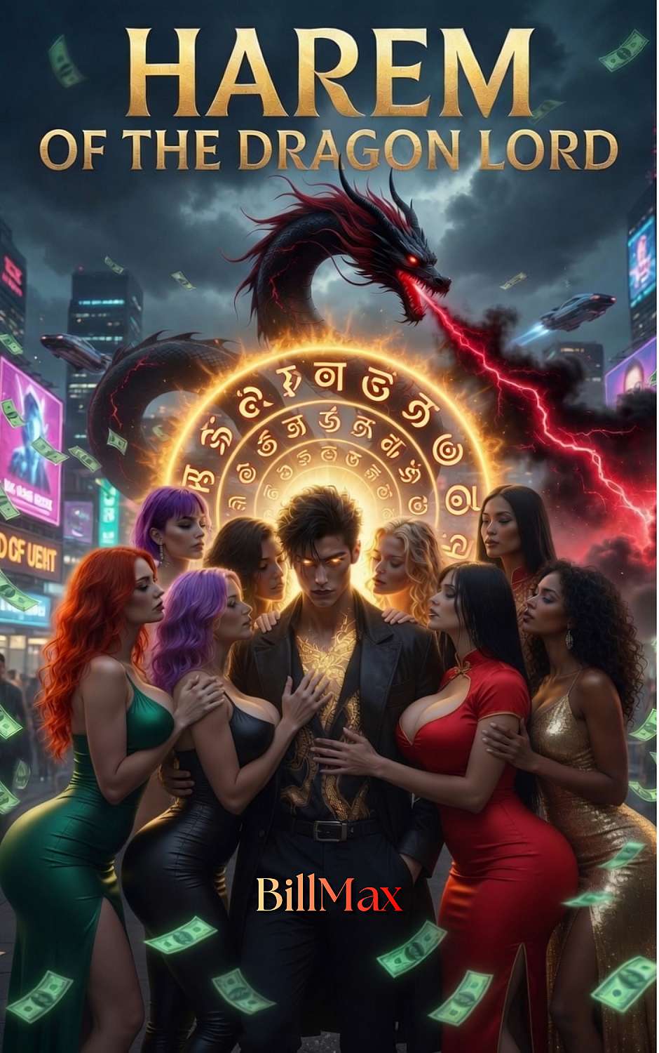 Harem of the Dragon Lord Vol.1 - Cover