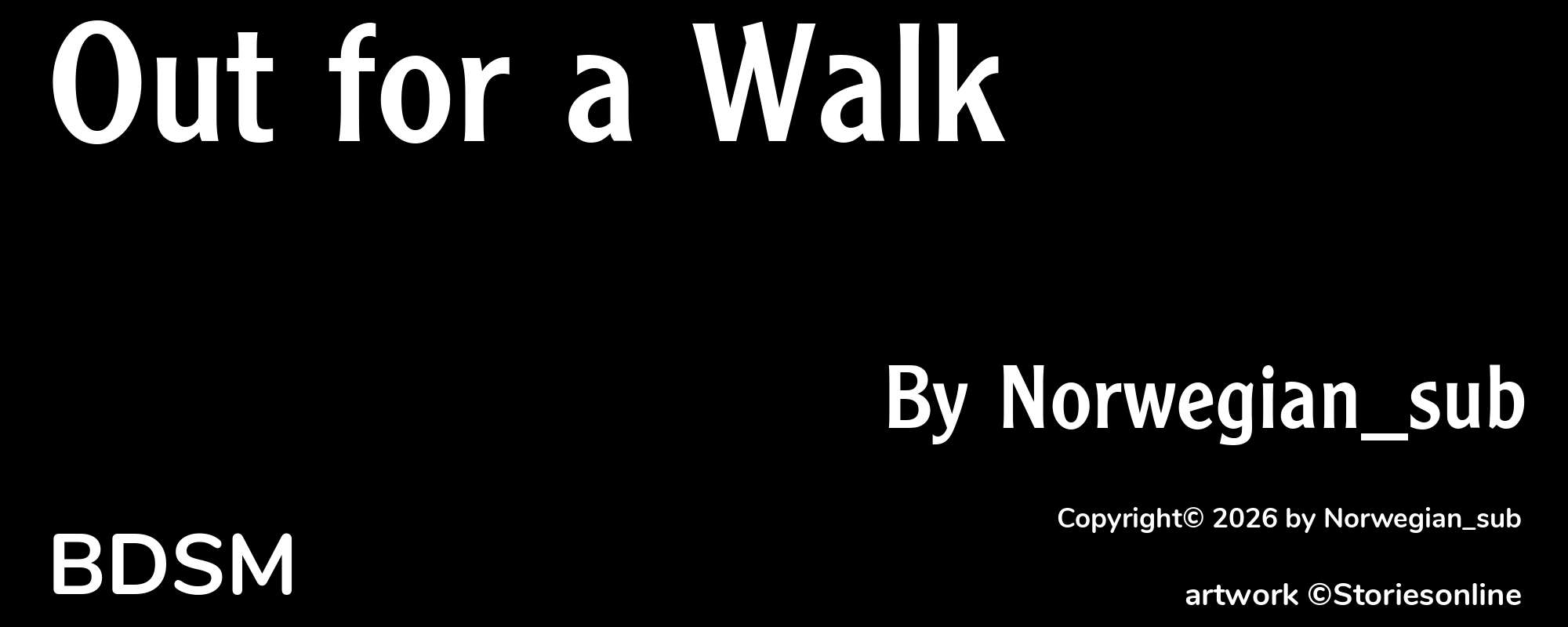 Out for a Walk - Cover