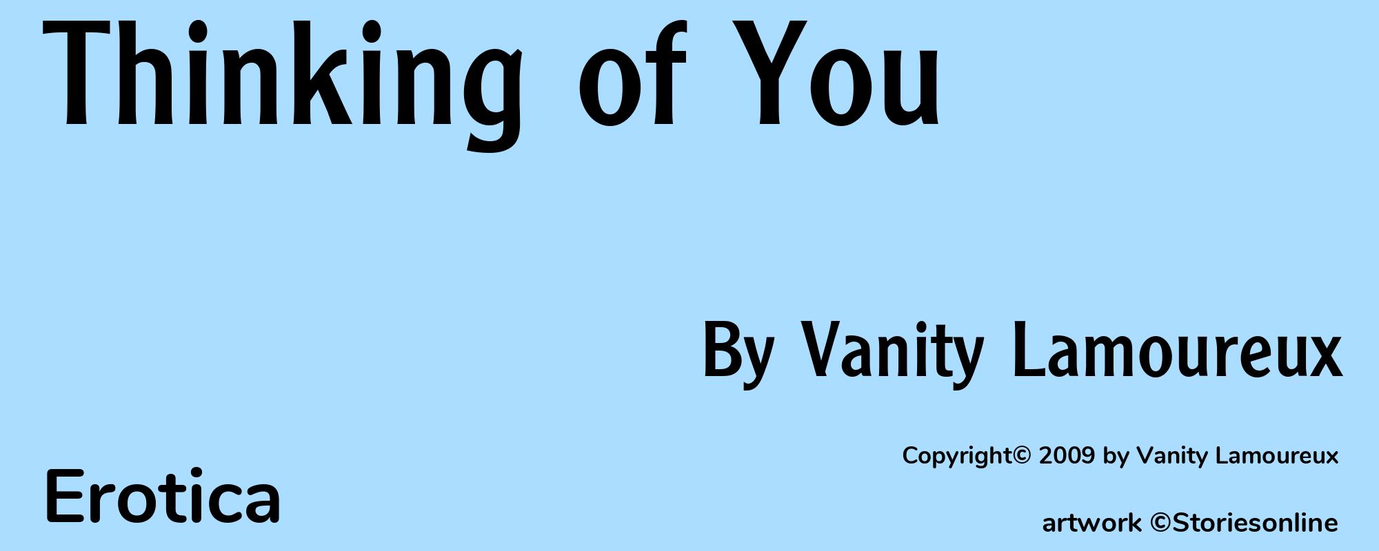 Thinking of You - Cover