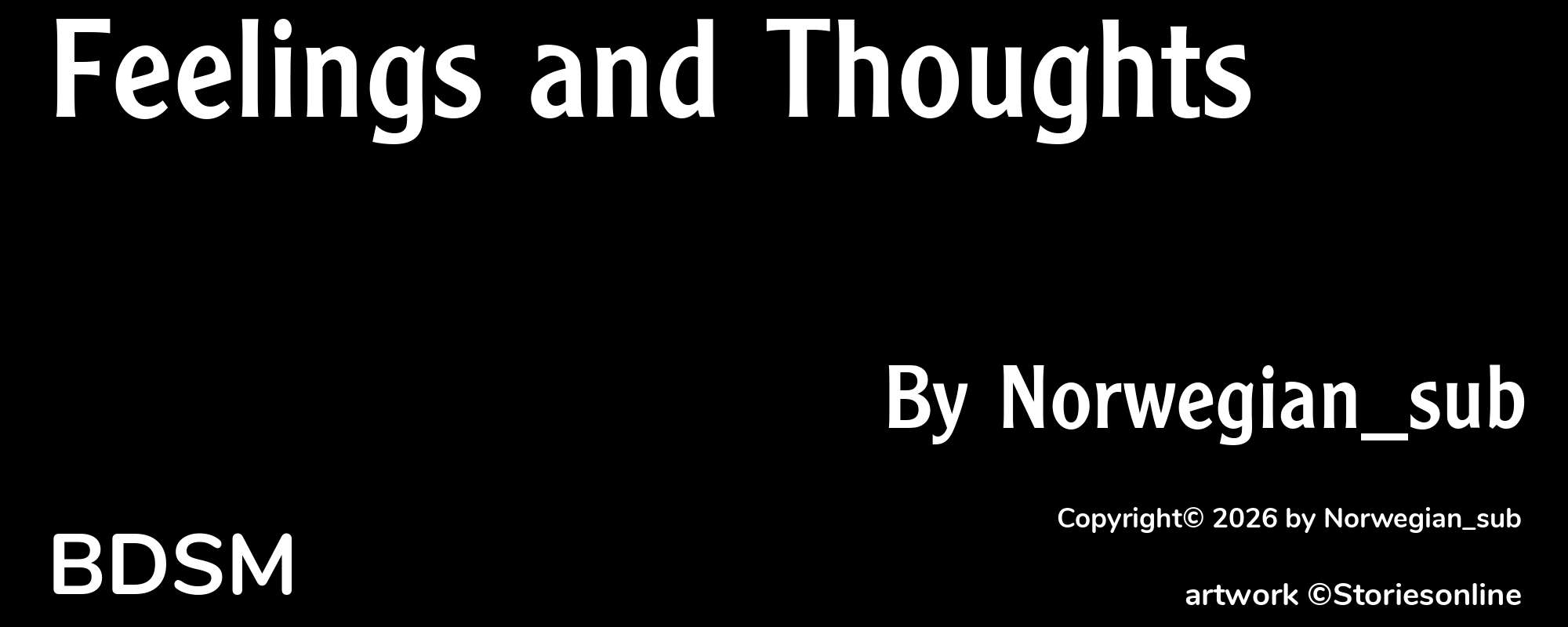 Feelings and Thoughts - Cover