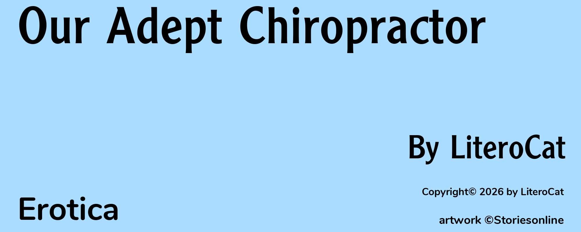 Our Adept Chiropractor - Cover