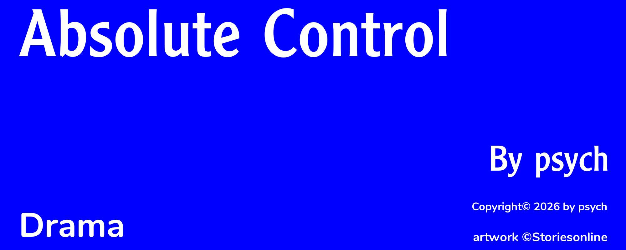 Absolute Control - Cover