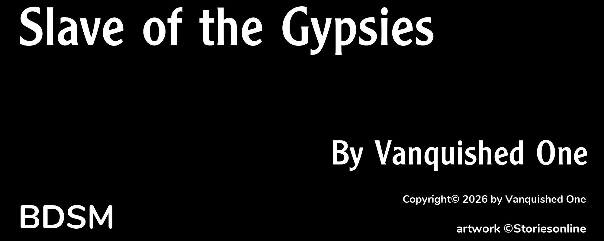 Slave of the Gypsies - Cover