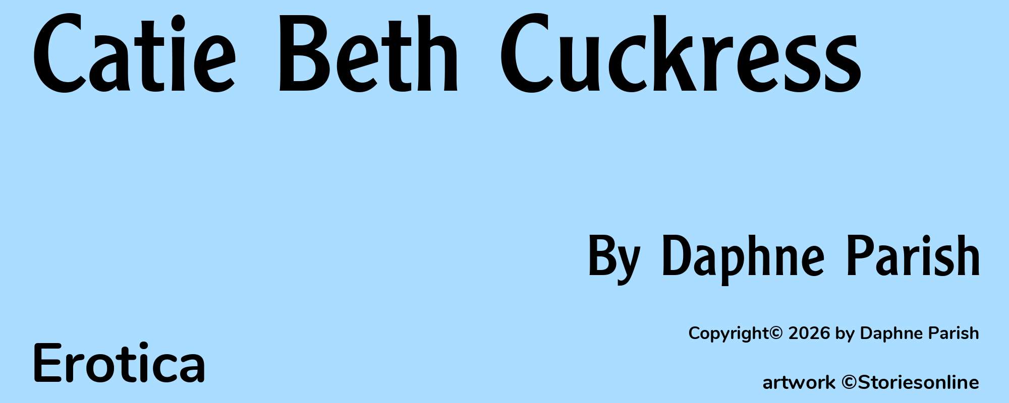 Catie Beth Cuckress - Cover
