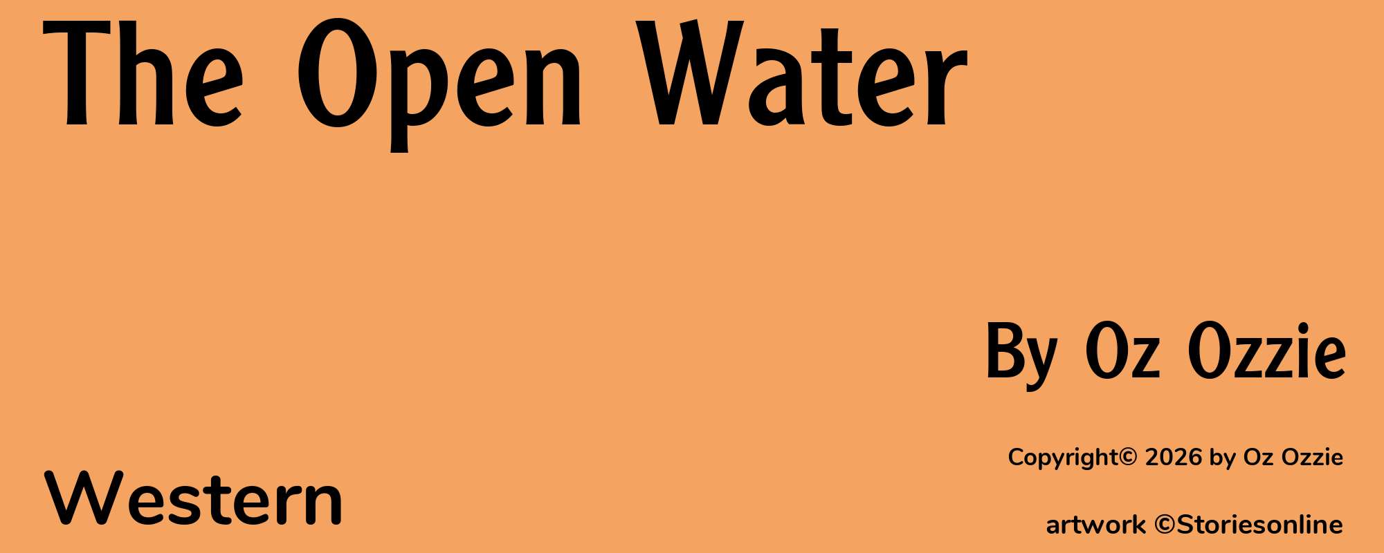 The Open Water - Cover