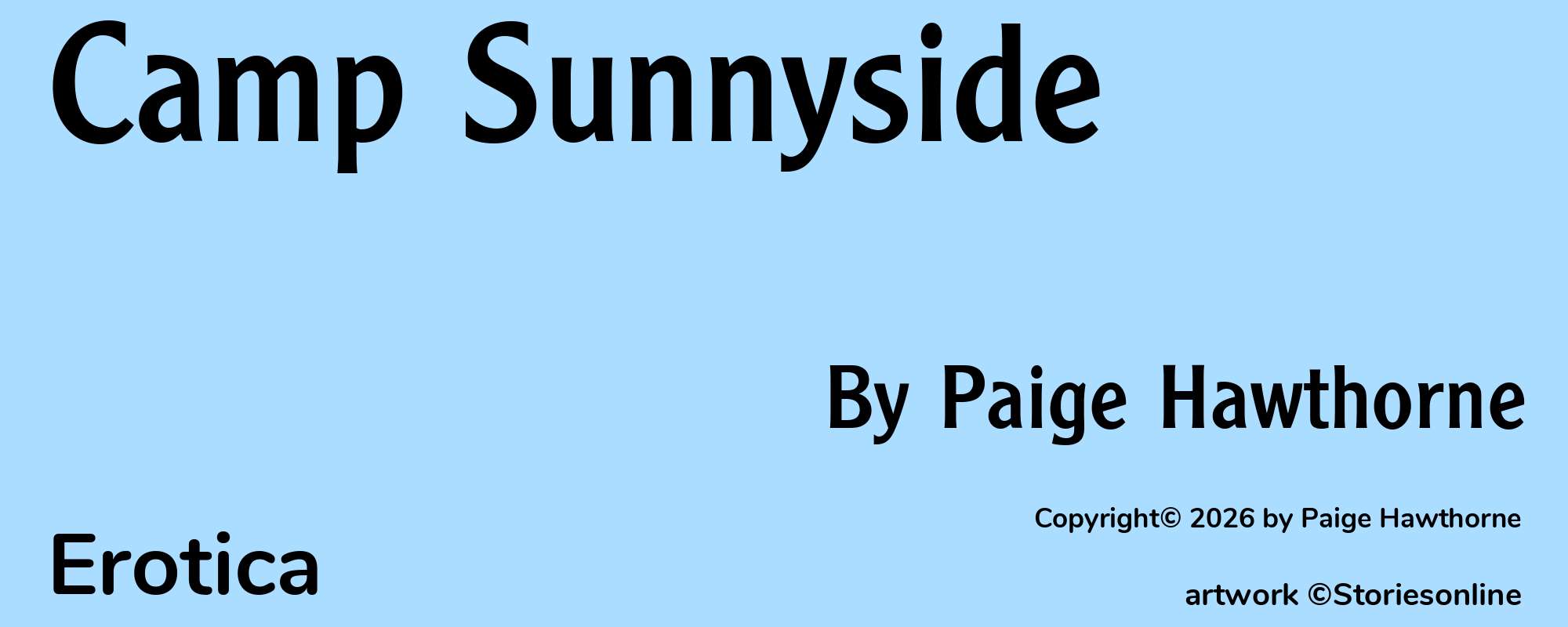 Camp Sunnyside - Cover