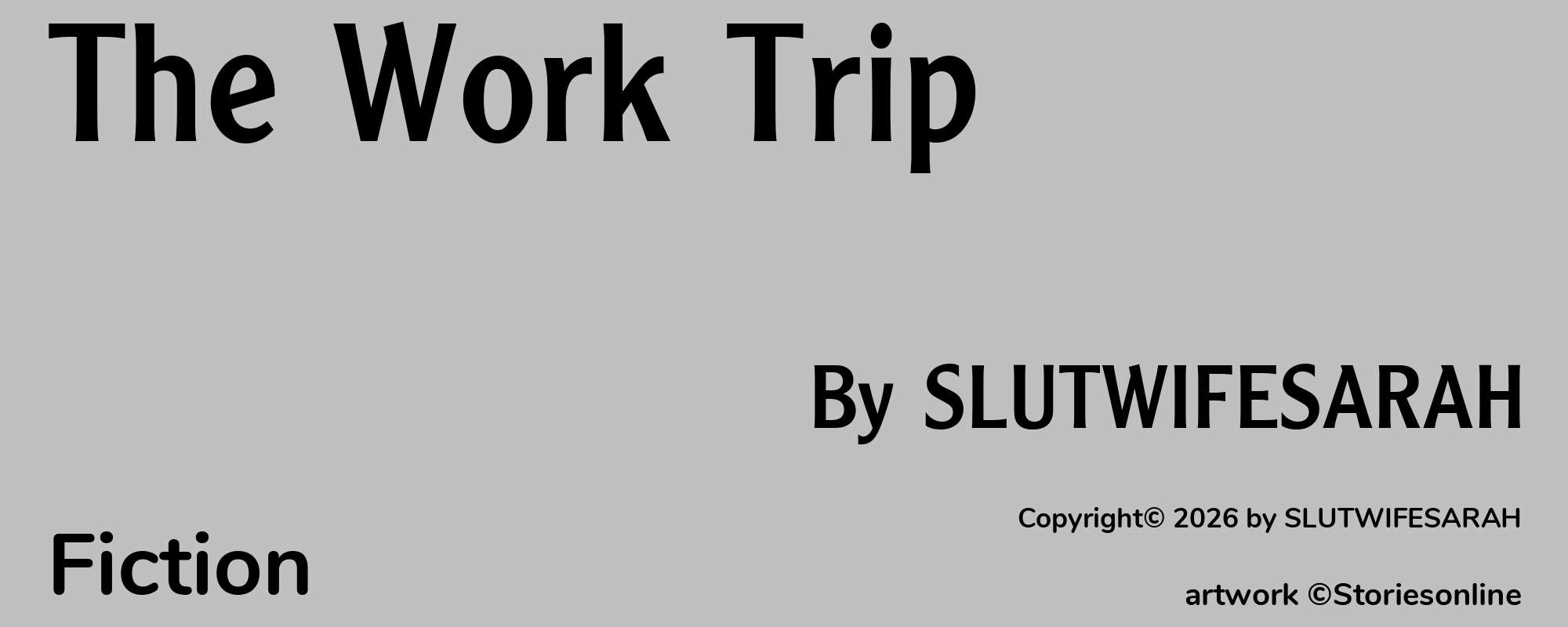 The Work Trip - Cover