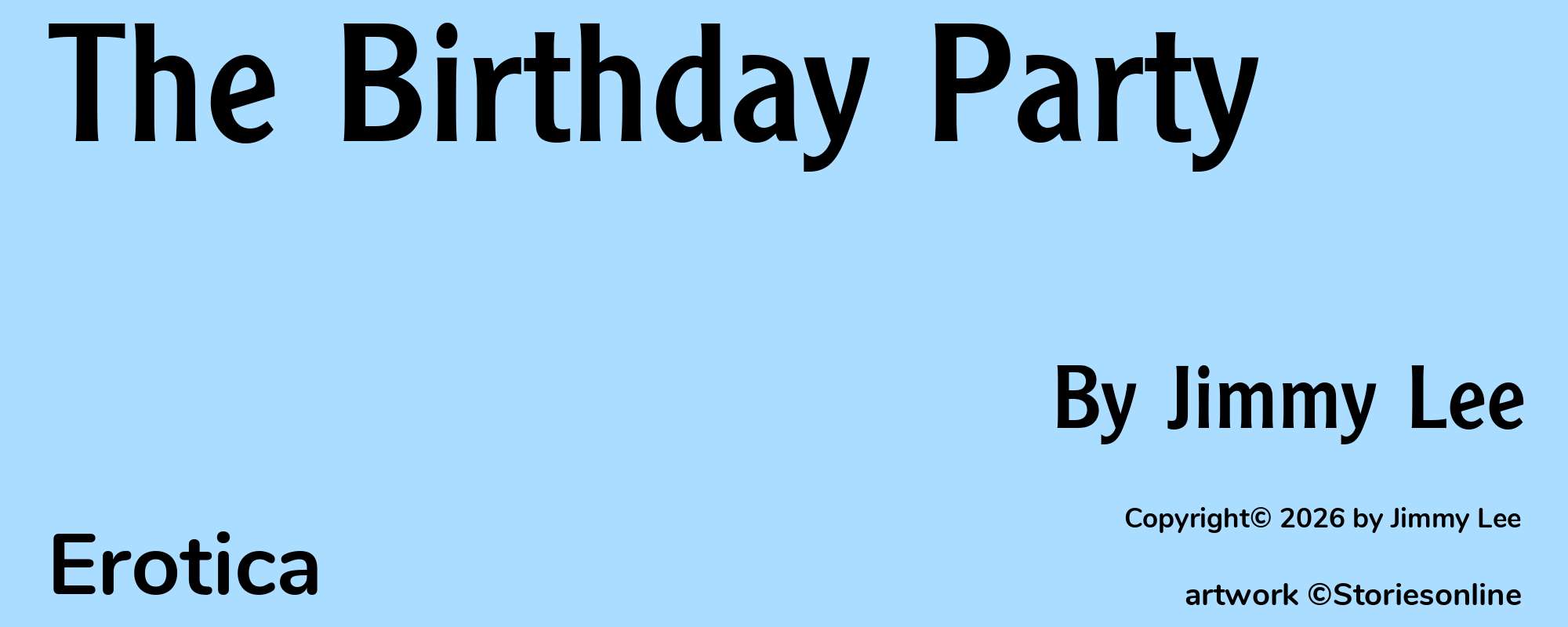 The Birthday Party - Cover