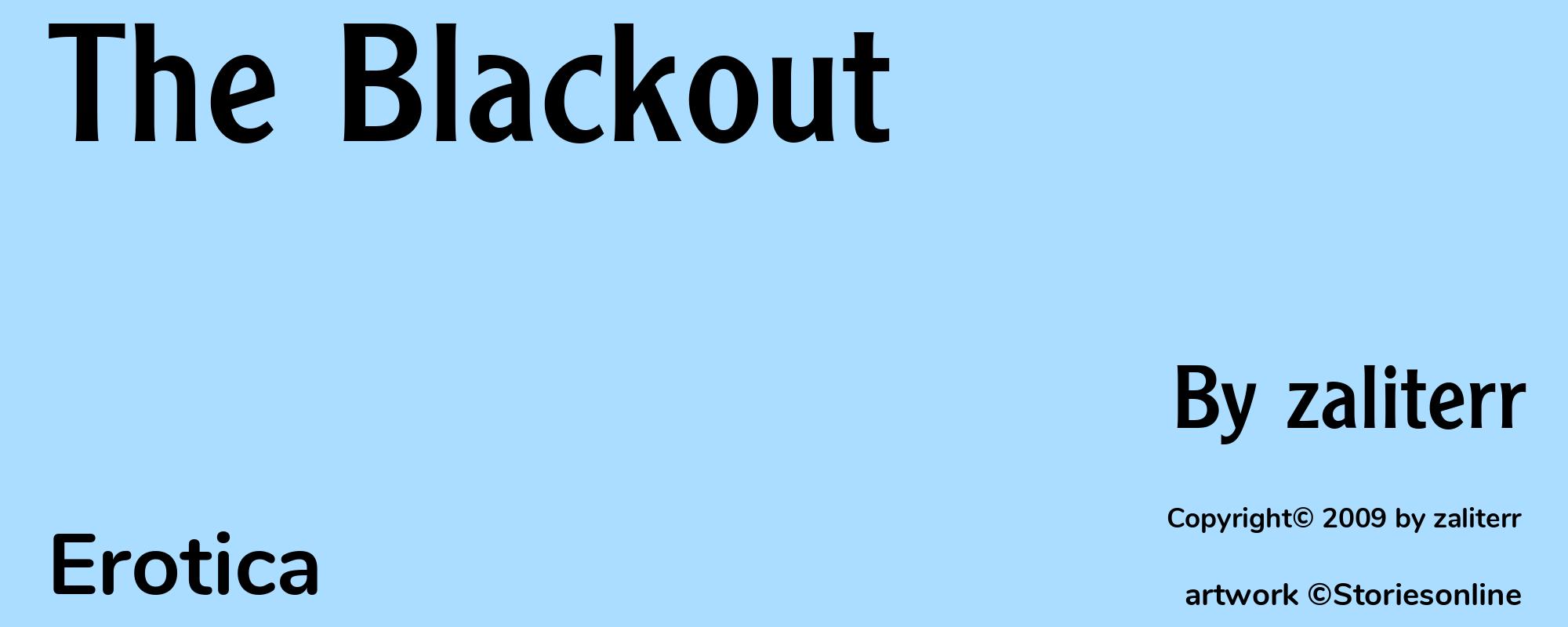 The Blackout - Cover
