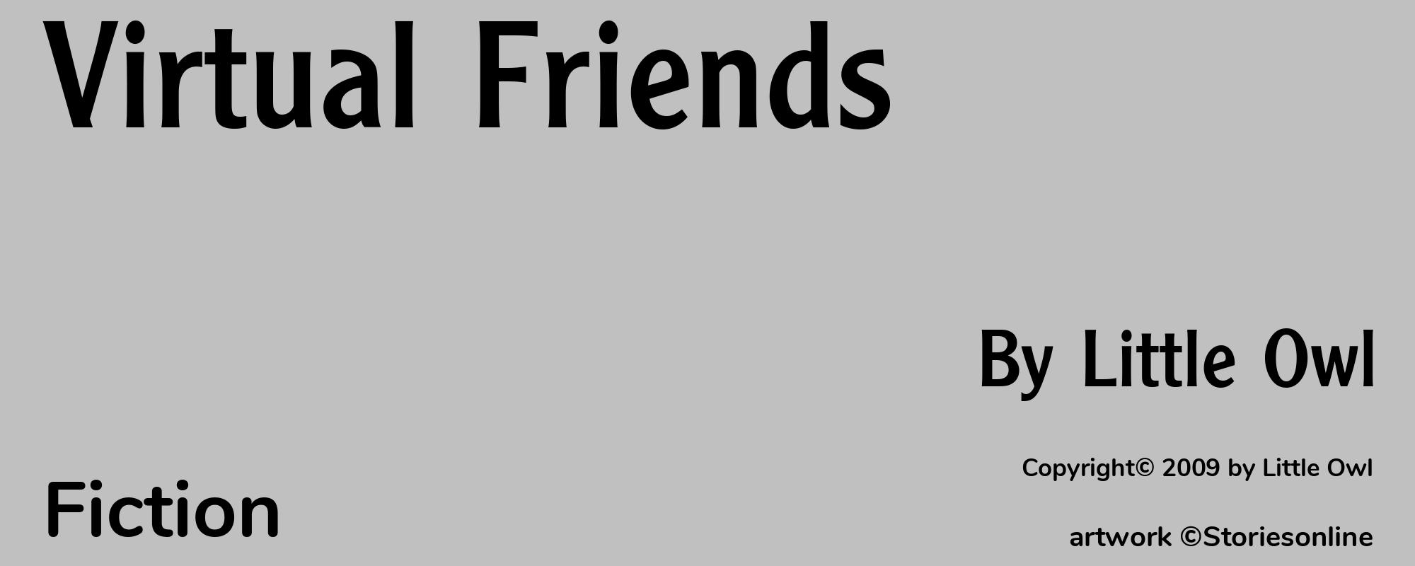 Virtual Friends - Cover