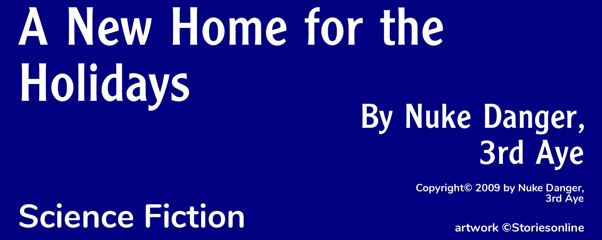 A New Home for the Holidays - Cover