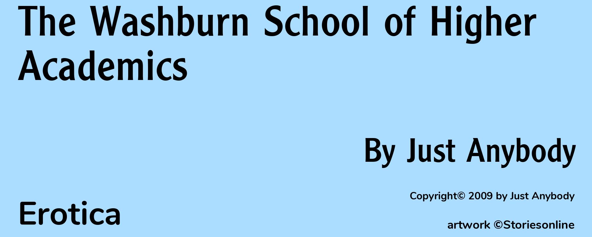 The Washburn School of Higher Academics - Cover