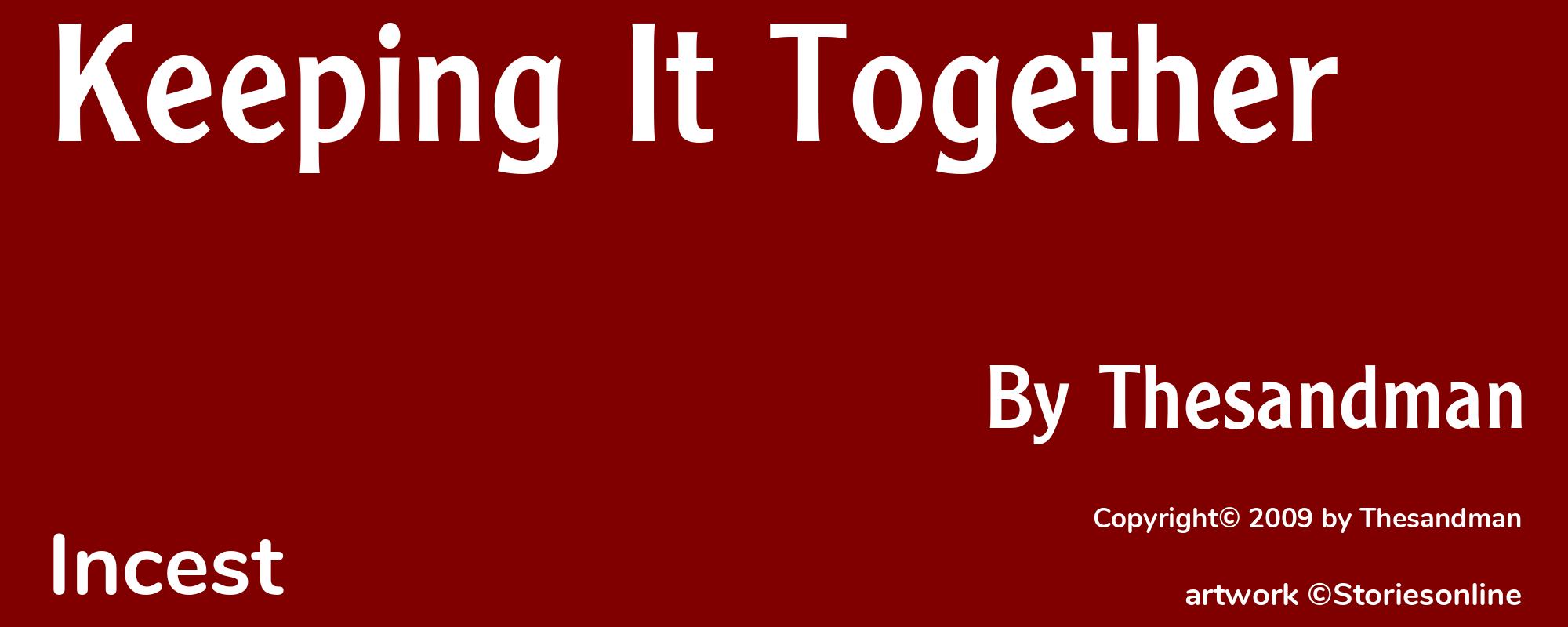Keeping It Together - Cover
