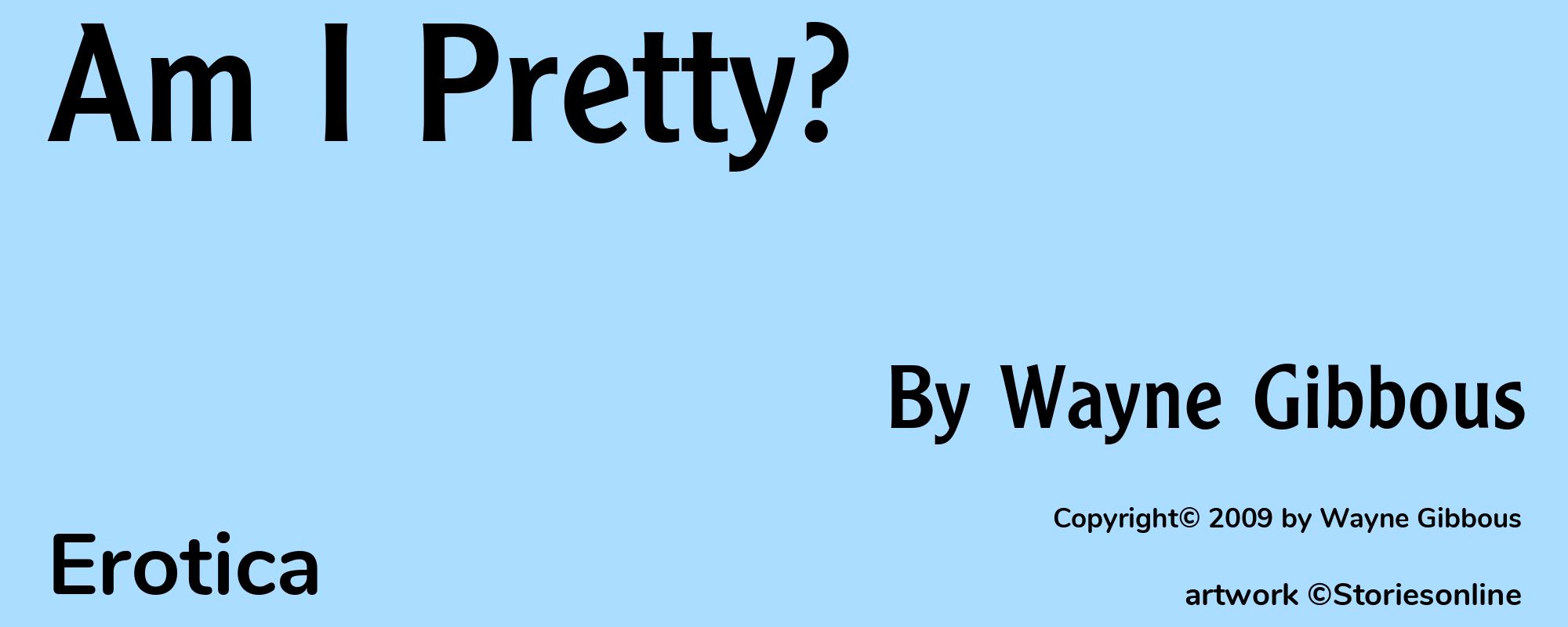 Am I Pretty? - Cover