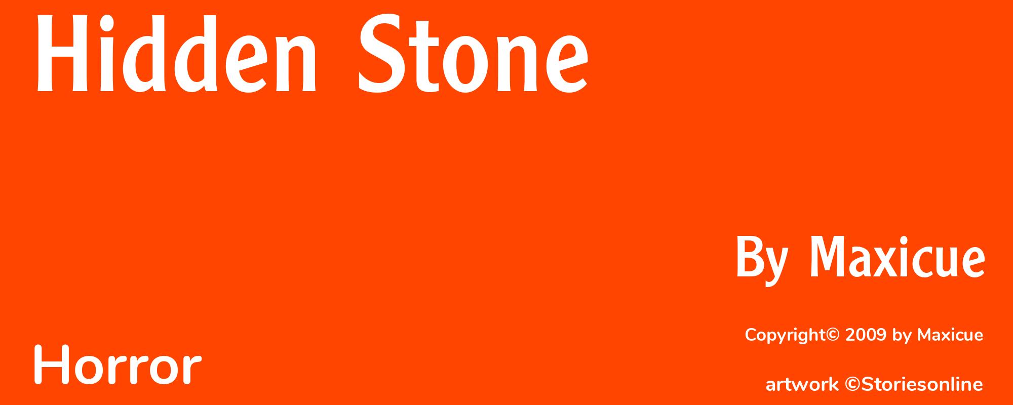 Hidden Stone - Cover