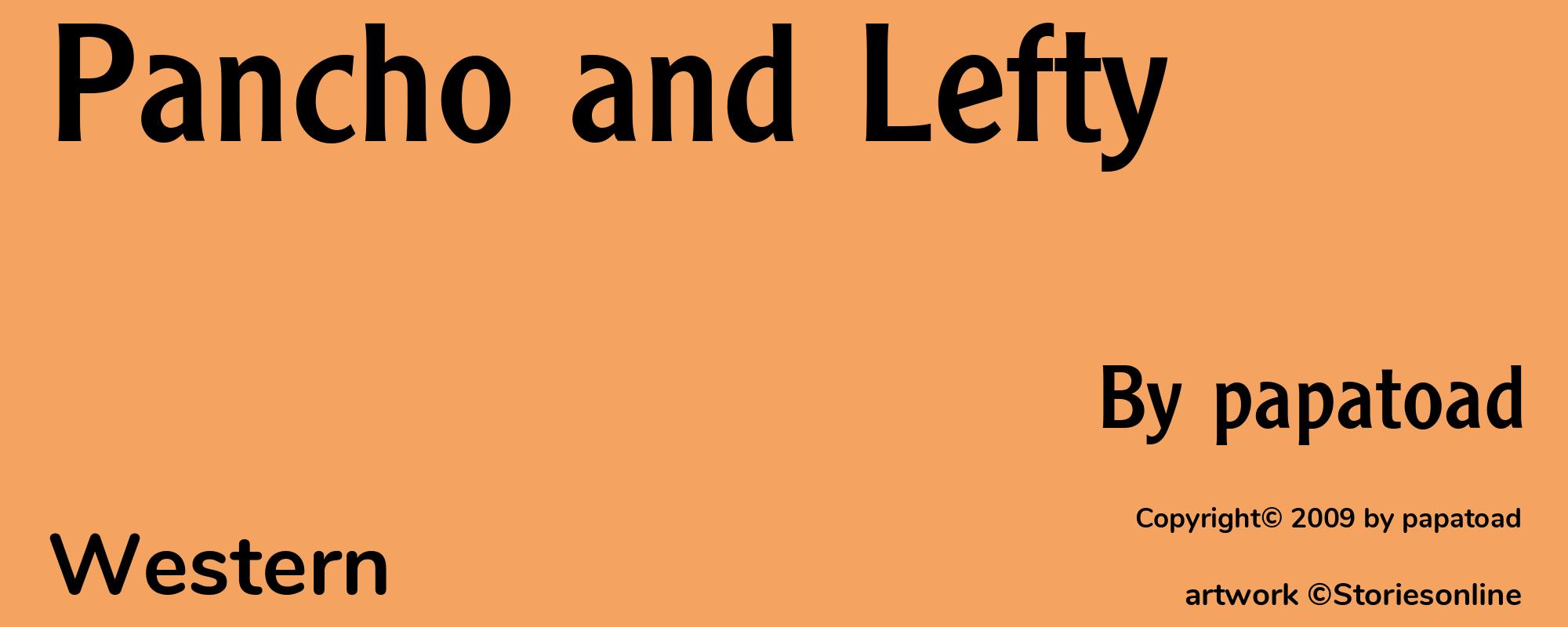 Pancho and Lefty - Cover