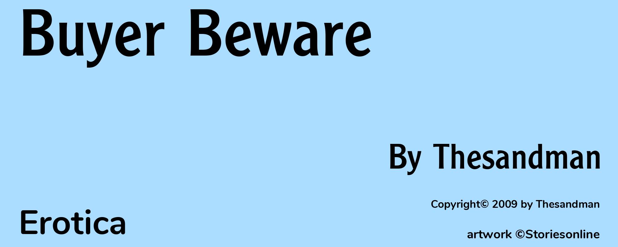 Buyer Beware - Cover