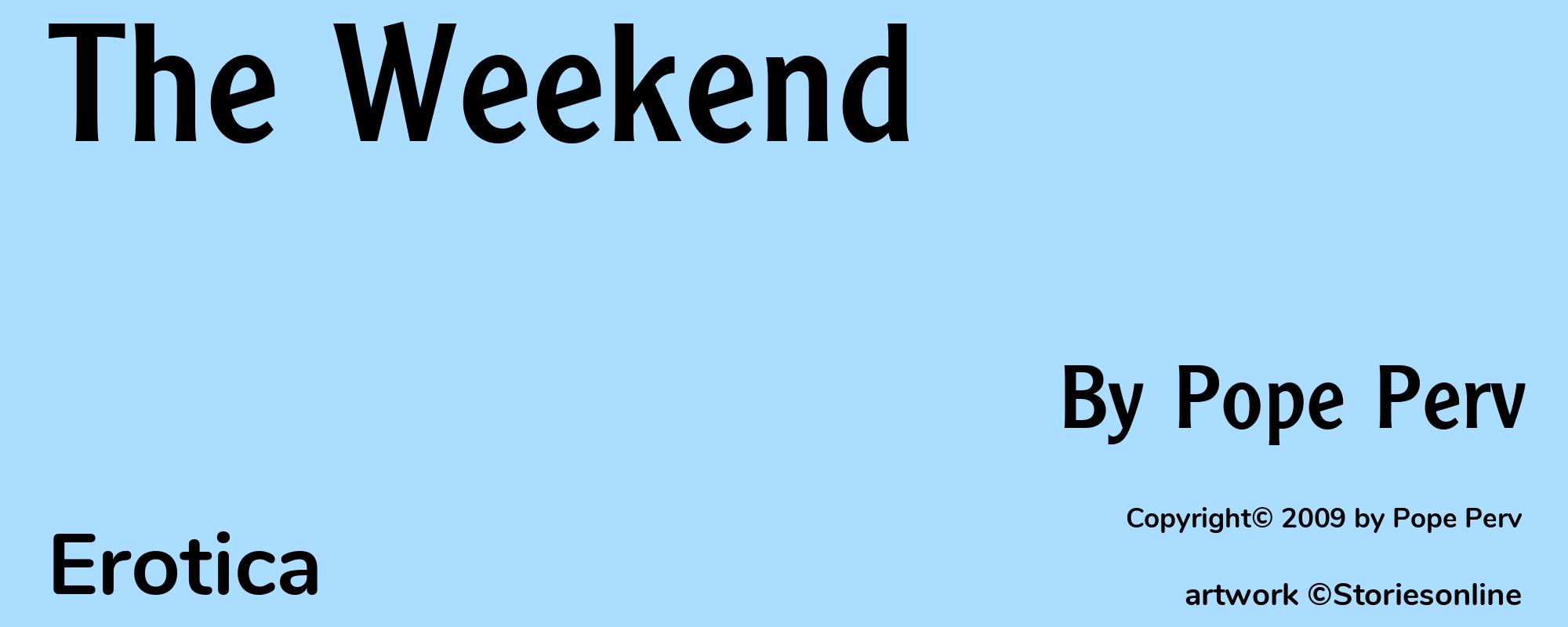 The Weekend - Cover