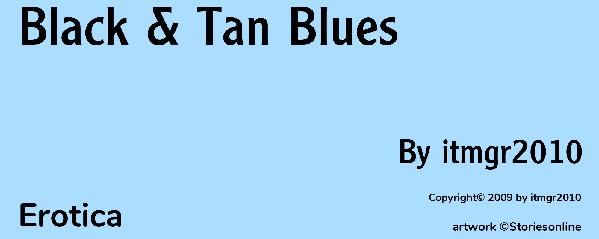 Black & Tan Blues - Cover